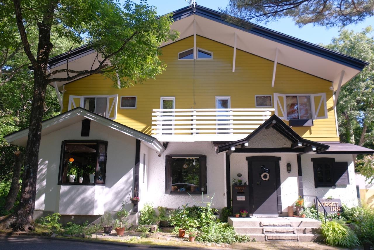Pension Nugget Inn Hakuba Bagian luar foto